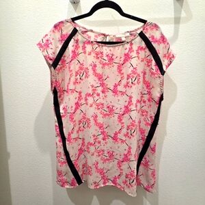 Banana Republic Pink Cherryblossom Women's Top